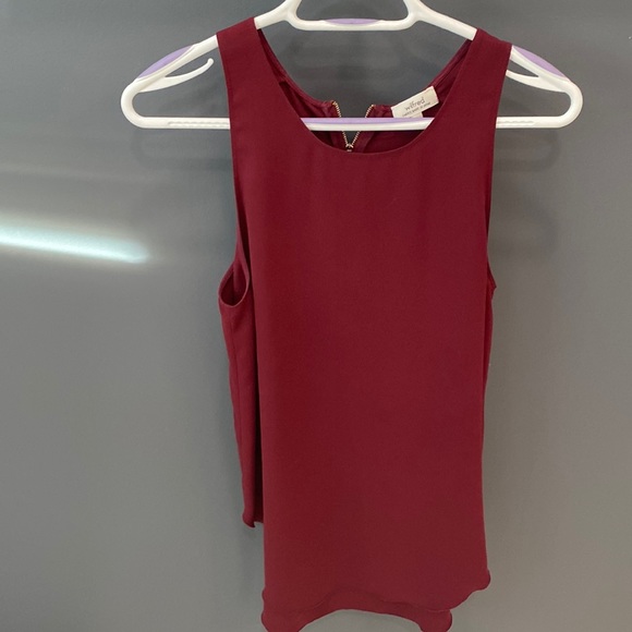 Wilfred maroon tank tunic - Picture 1 of 3